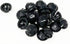 iMBAPrice NM95-25 (25-Pack) Black Button Push-In NM Cable Connector, 3/4 Trade Size, Fits 3/4-Inch Knock Outs, Black...