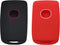 2Pcs Smart Key Fob Cover Case Protector Fit for 2021 2020 2019 Mazda 3 CX-30 CX-5 CX-9 Mazda 6 WAZSKE11D01 Keyless Entry Remote Fob Skin Jacket Ba...