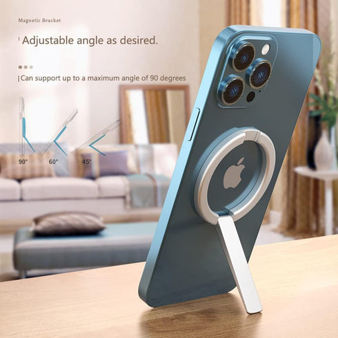 for MagSafe Phone Holder, Magnetic Phone Grip with Ring Holder and Stand, Compatible with iPhone 14/13/12 Series...