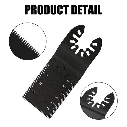10 pcs Wood Universal Quick Release Saw Blades 1-3/8" Oscillating Multitool Blade Compatible with Fein Multimaster, Dremel Multi-Max, Dewalt, Craf...
