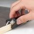 Chamfer Plane Edge Plane Edge Banding Trimmer Veneer Edge Trimmer Edge Chamfer Burr Scraper for Woodworking (R1)...