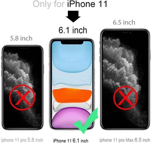 for iPhone 11 Waterproof Case 6.1 Screen Protector Underwater Shockproof Full-Body Dustproof Rugged Case for Aplle iPhone 11 (Black & Gray)...