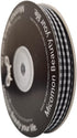 Buffalo Check Ribbon Black and White Gingham Ribbon 25 Yards for Crafts (3/8", Black)...