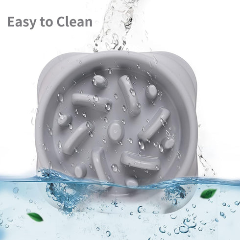 NOYAL Slow Feeder Dog Bowls Puzzle Anti-Gulping Interactive Bloat Durable Preventing Choking Healthy Dogs Bowl...