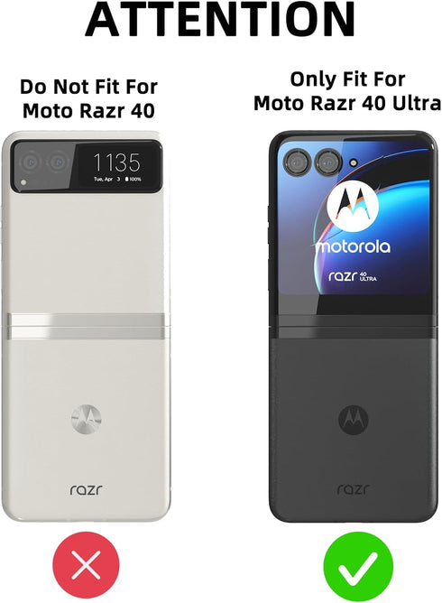 [2 Pack Privacy Screen Protector For MOTO RAZR40 Ultra 6.9 Inch Anti-Spy TPU Soft Film Anti-spy Full Edge Coverage Fold Screen Protector For Motor...