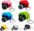 Camera Keychain with Sound, Key Ring Decor Bag Wallet Pendant, Mini Camera Design Keychain Cute Novelty Ring Child Toy Kids Key Chain Pendant Crea...