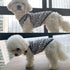 Pet Clothes, Leopard Print T-Shirt Puppy Cat Cotton Vest Clothing Apparel Spring Summer Breathable Sleeveless Harness Costumes for Small Dogs(S, B...