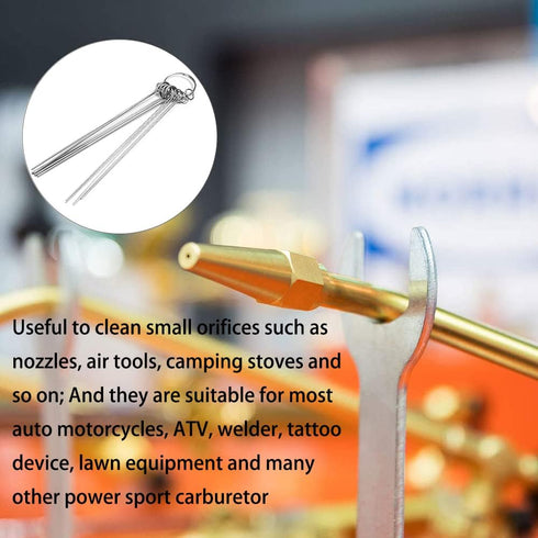 Utoolmart Welding Tip Cleaner, Nozzle Cleaner Gas Welding Brazing Cutting Torch Tip Cleaner Needle 1 Set...