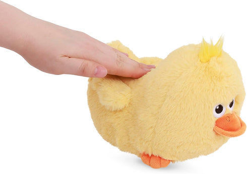 Battat – Walking Plush Duck – Interactive Stuffed Animal – Toy Duck with Movement & Sounds – Toys for Toddlers – 12 Months + – Quack n' Waddle Duc...
