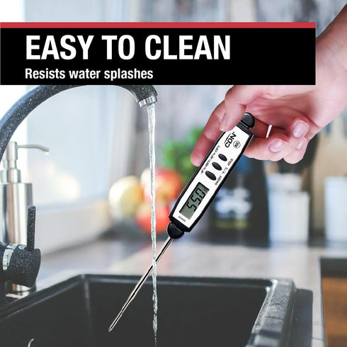 CDN ProAccurate® Pocket Thermometer | Instant Read | 2.75" Stainless Tip | Waterproof, Shatterproof | Ideal for Meat, Poultry, BBQ | NSF Certified...