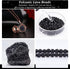 PH PandaHall 940pcs (10 Strands) 4mm Natural Black Lava Stone Beads for Jewelry Making, Oil Diffuser & Chakra Beads...