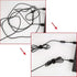 60 PCS Cable Ties,Viaky 6 Inch Reusable Cord Organizers Straps Hook And Loop Cord Ties For Wire Management, Cable Zip Ties Cord Wraps For Power TV...
