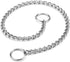 Mogoko Stainless Steel Dog Choke Chain Collar, Puppy Metal P Chain Slip Collar Pet Training Walking Choker(2.0mm;14.0 Inch)...