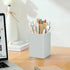 Pen Holder for Desk,Nordic Elegance Square Silicone Pencil Holder Soft Minimalist Desk Pen Cup Stand Waterproof Multifunctional Office Supplies fo...