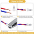 50pcs Closed End Crimp Connectors, AWG8-6 Insulation Wire End Caps Protective Nylon Wire Crimps Terminal (CE8)...