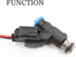 HiSport Fuel Injector Connector 8 PCS S824 Pigtail Connectors Wire Replace 15306318 Compatible with GM Ford Dodge LS2 LS3...