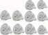 MR16 LED Bulbs MR16 3W LED Cool White Light Bulbs GU5.3 MR16 LED Bulbs 12V 3 Watt LED Spotlight Bulbs for Landscape Recessed Track Lighting,20W Ha...