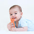 Fu Store 4 Pack Soft Silicone Teething Toys for Toddlers Infant Hammer Spanner Wrench Pliers Tools Shape Baby Teethers Relief Soothe Babies Gums S...