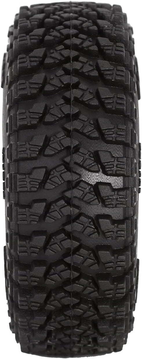 INJORA 1.0 Tires-S3 All Terrain Crawler Tires for TRX4M SCX24 AX24 FCX24 Upgrade Parts,58 * 20mm,T1008...