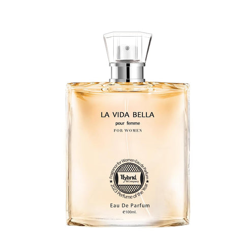 Hybrid & Company La Vida Bella Fragrance for Women Eau De Parfum Natural Spray Elegant Scent, 3.4 Fl Oz...