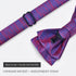 Men's Lavish Bowtie Set with Cufflinks, Pocket Square & Pre-tied Bowtie...