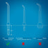 Replacement Heads for Waterpik Water Flosser (2 Classic Jet Tips & 2 Orthodontic Tips & 2 Plaque Seeker Tips)...
