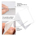 30 Sheets Double Sided Sticky Foam Sheets 7.9 x 5.9 Inch White Self Adhesive Foam Sticky Sheets 3D Dual-Adhesive Foam Sheets Foam Tapes for DIY Sc...