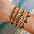 Sanyaa Star Bracelet 18K Gold Plated Multi Stone Crystal Star Bracelet for Women (Colorful)...