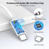 USB C to 3.5mm Aux Audio Cable (2-Pack), Apple MFi Certified Hi-Fi Sound Stereo Jack Cord Audio Aux Input Adapter for iPhone15/15 Plus /15 Pro Max...