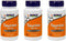 NOW Taurine 500mg, 100 Capsules (Pack of 3)...