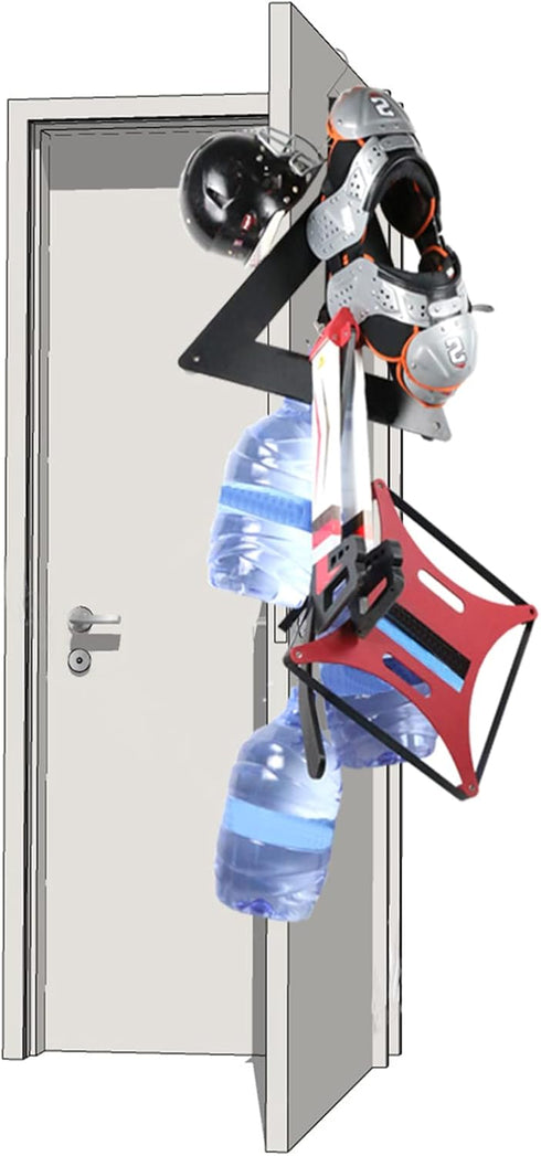 Hanging Multipurpose Portable Equipment Gear Portable Hockey Gear Hanger ice Hockey Gear Hanger Organizer with Adjustable Hooks for Home Travel Ou...