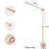 Baby Crib Mobile Arm,HBM Wooden Mobile Arm for Crib Mobile Hanger for Crib Baby Girl Nursery Decor...