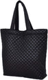 Comfortable light weight quilted Market Tote water repellent Color Black...