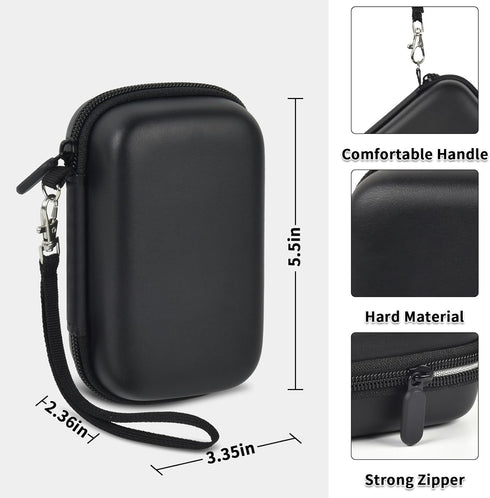 Travel Case Compatible with iWALK MAG-X Magnetic Wireless Power Bank 10000mAh, Storage Holder for Magsafe Fast Charging Portable Charger, Carrying...