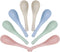 8 Pcs Plastic Spoon Dinner Spoons, Lnrkai Portable Reusable Soup Spoon Reusable Multicolor Lightweight Durable Spoon Dishwasher & Microwave Safe f...
