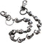 Andy's Orchids Wallet Chain, Punk Skull Jeans Decor Pants Chain Secure Travel Wallet Heavy Duty Link Coil Leash Jewelry...