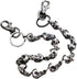 Andy's Orchids Wallet Chain, Punk Skull Jeans Decor Pants Chain Secure Travel Wallet Heavy Duty Link Coil Leash Jewelry...