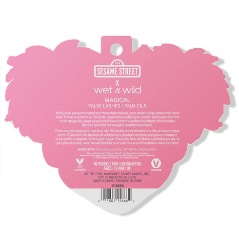 wet n wild x Sesame Street, Magical False Lashes...