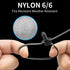 210 PCS Universal Nylon Push Mount Cable Zip Ties Assorted Sizes, Heavy Duty Nylon Push Mount Self Locking UV Resistant Wire Ties, 5 Most Popular ...