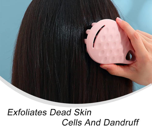 2 Pcs Scalp Massage Brushes Comfortable Scalp Care Brushes Deep Cleaning Shampoo Brushes for Hair Care and Head Relaxation(Shampoo Massage Brush)...