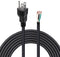 18 Gauge Replacement Power Cord?6.46Ft Cable 110V 115V 120V 125V 300V Pigtail for Appliance, NEMA 5-15P Plug US SJT 18AWG (18/3),Power Cord Replac...