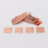 30pcs 15 x 15 x 1 mm Pure Copper Heatsink, Copper Pad Shim Thermal Kit for Cooling PC Components IC Chipset GPU CPU...