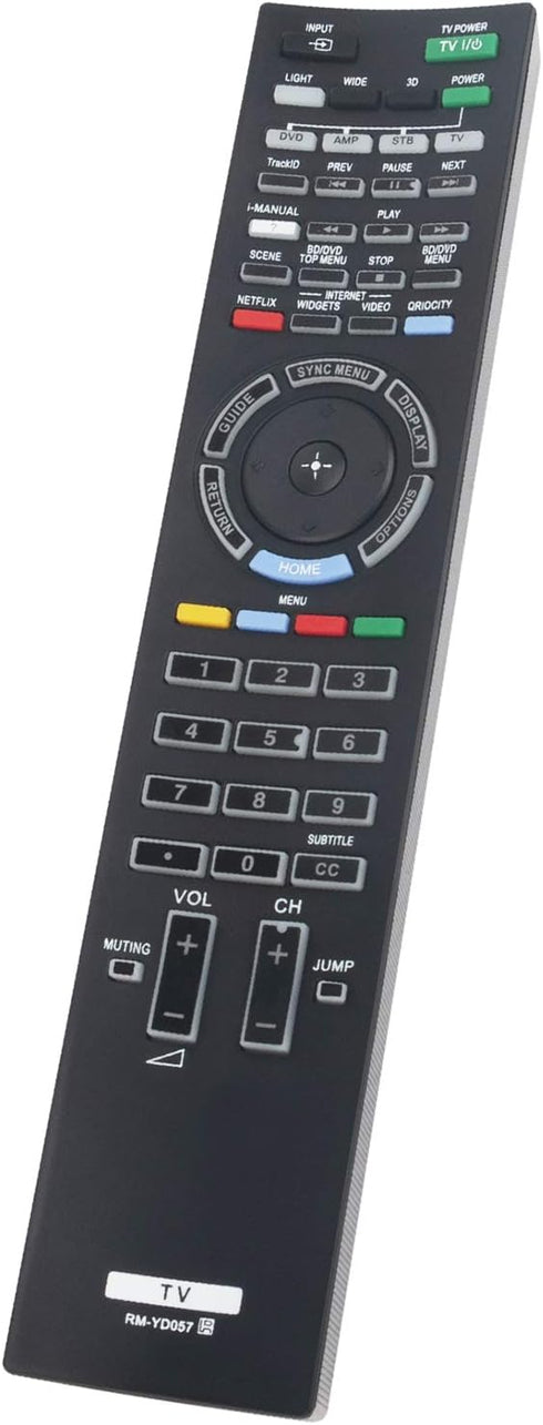RM-YD057 Remote Control Replacement for Sony Bravia LCD Digital Color TV XBR-65HX929 KDL-46HX820 XBR-46HX929 XBR-55HX929 KDL-55HX820 XBR-65HX29 KD...