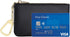 Premium Genuine Full Grain Leather Mini Coin Purse Keychain Pouch Card Holder for Men Women (Black)...