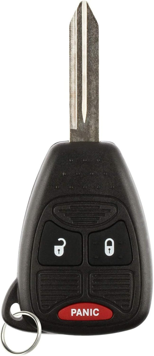 Replacement Uncut Car Keyless Entry Remote Fob Key Compatible with OHT692713AA, OHT692427AA, KOBDT04A...
