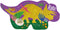 Floss & Rock 41P3663 Dino Shaped Jigsaw with Shaped Box, 12-Piece Set...