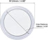 uxcell 2pcs 4" Speaker Grill Mesh Decorative Circle Woofer Guard Protector Cover Accessories White...