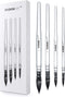 Watercolor Paint Brushes Set,Watercolor Brush, Soft Synthetic Hair, Pointed Round Mop Brush for Watercolor, Acrylic, Gouache, Aquarelle & Oil Pain...