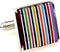 Rainbow Pair Cufflinks in a Presentation Gift Box & Polishing Cloth...
