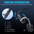 Bone Conduction Headphones Bluetooth 5.3 Open Ear Headphones IPX6 Waterproof 8 Hours Playtime Wireless Earphones Bluetooth Headset with Mic for Ru...
